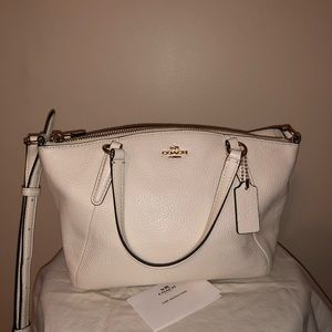 Brand New Coach Kelsey White Handbag